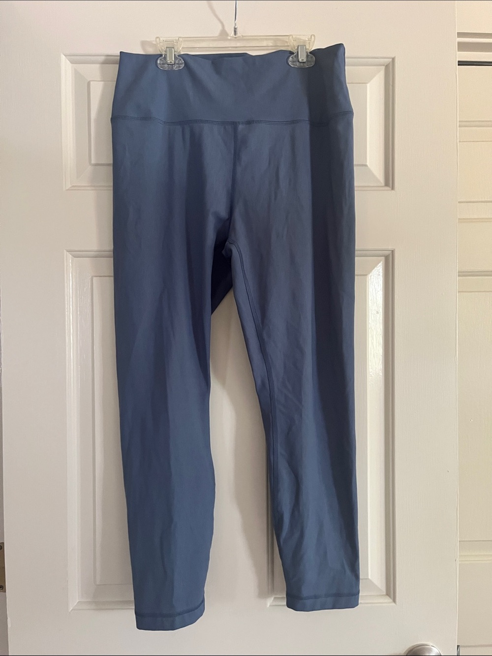90 Degree By Reflex Slate Blue High-Rise Leggings